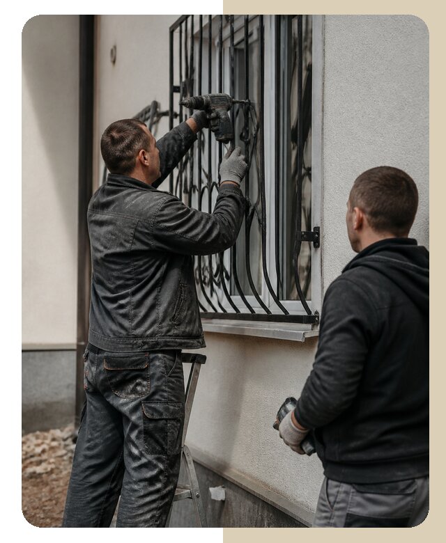 Установка наружных решеток в Вятских Полянах от 4974 р. | Дверной